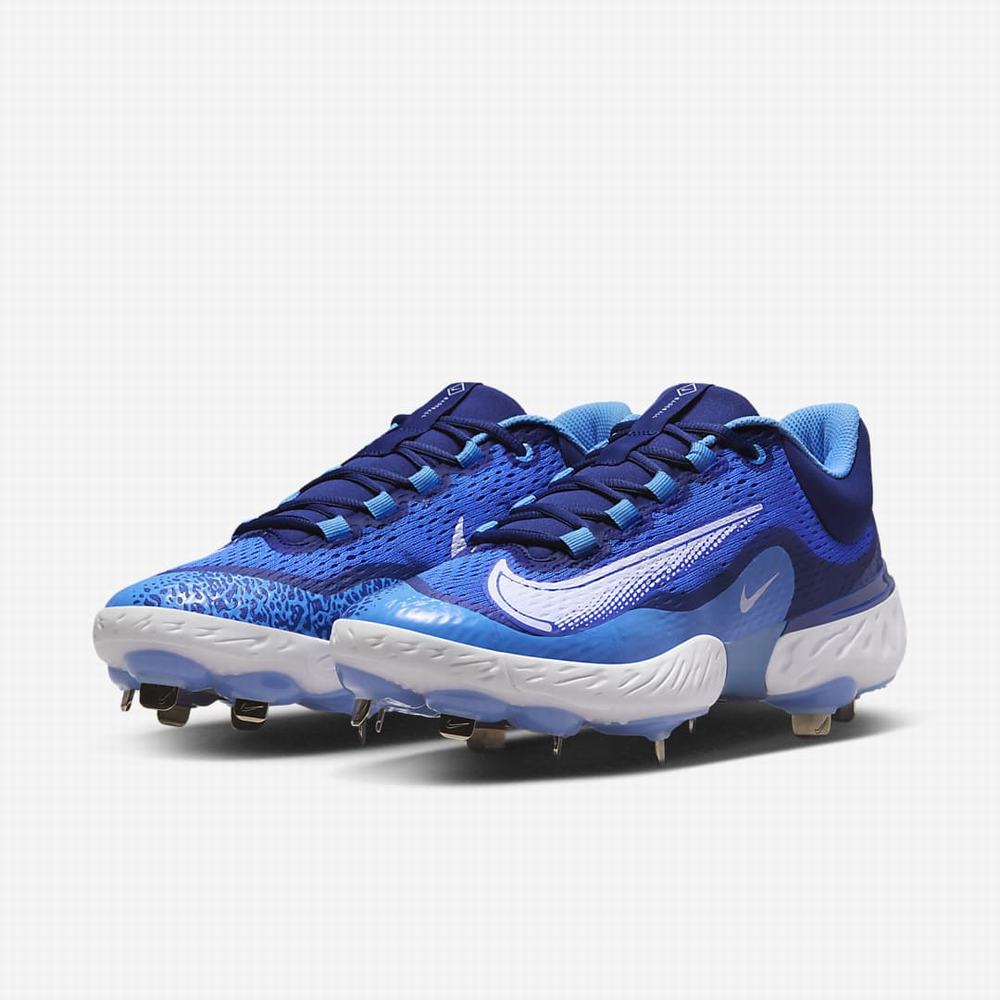 Baseballové Topanky Nike Alpha Huarache Elite 4 Low Panske Kráľovská Modrá Modre Biele | SK018724