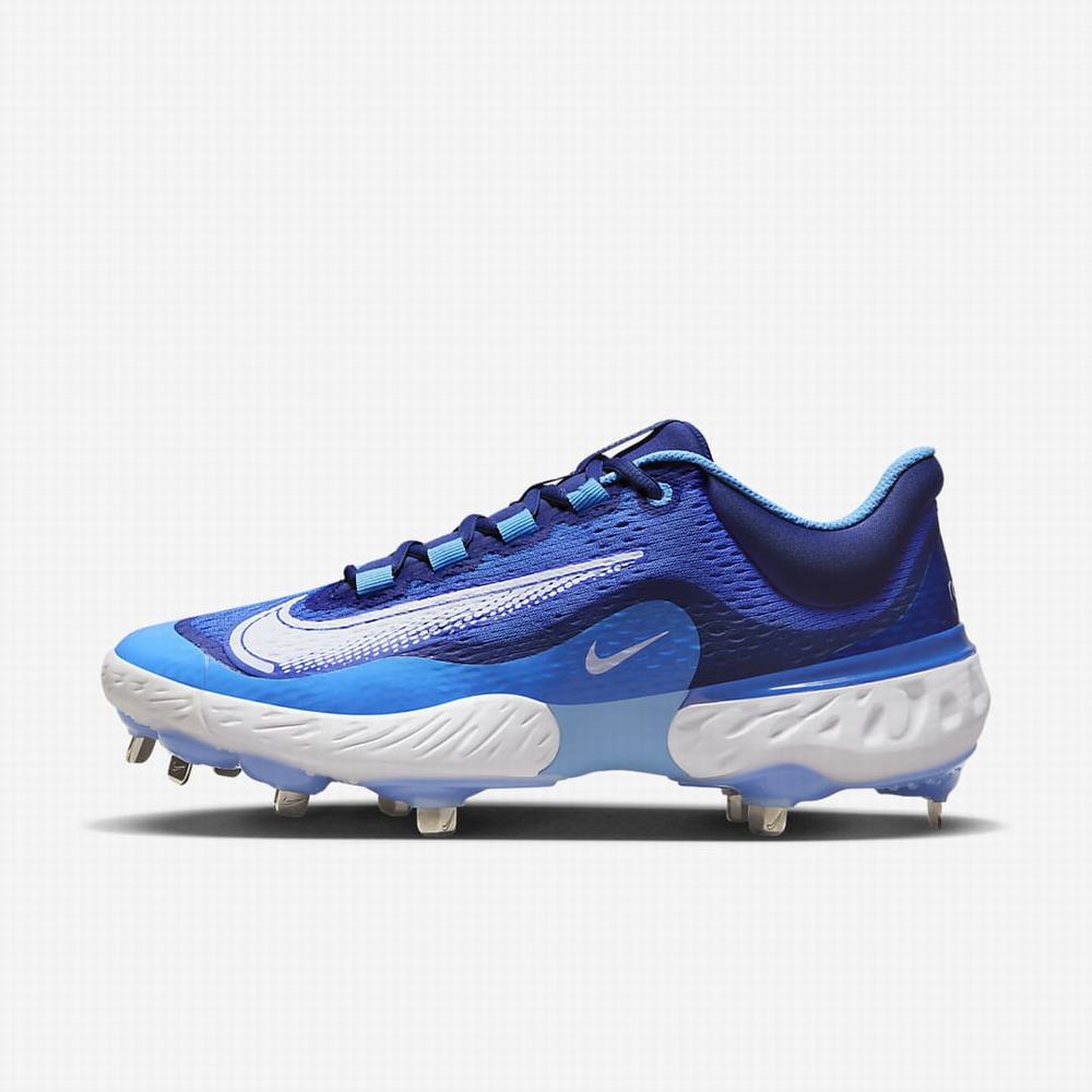 Baseballové Topanky Nike Alpha Huarache Elite 4 Low Panske Kráľovská Modrá Modre Biele | SK018724