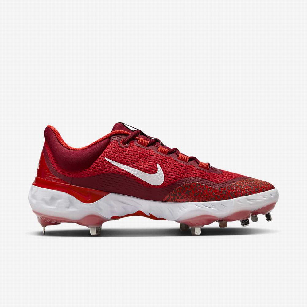 Baseballové Topanky Nike Alpha Huarache Elite 4 Low Panske Červené Biele | SK037865