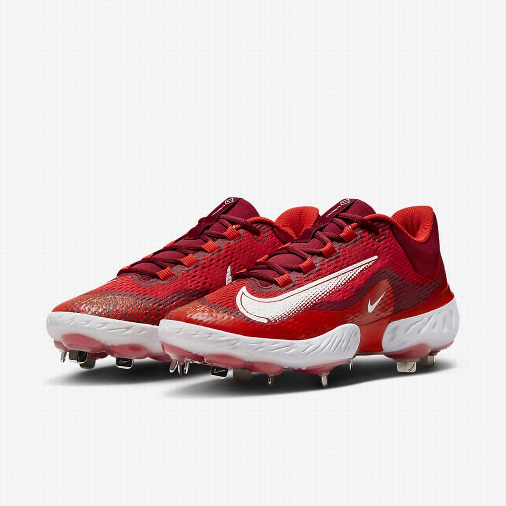 Baseballové Topanky Nike Alpha Huarache Elite 4 Low Panske Červené Biele | SK037865