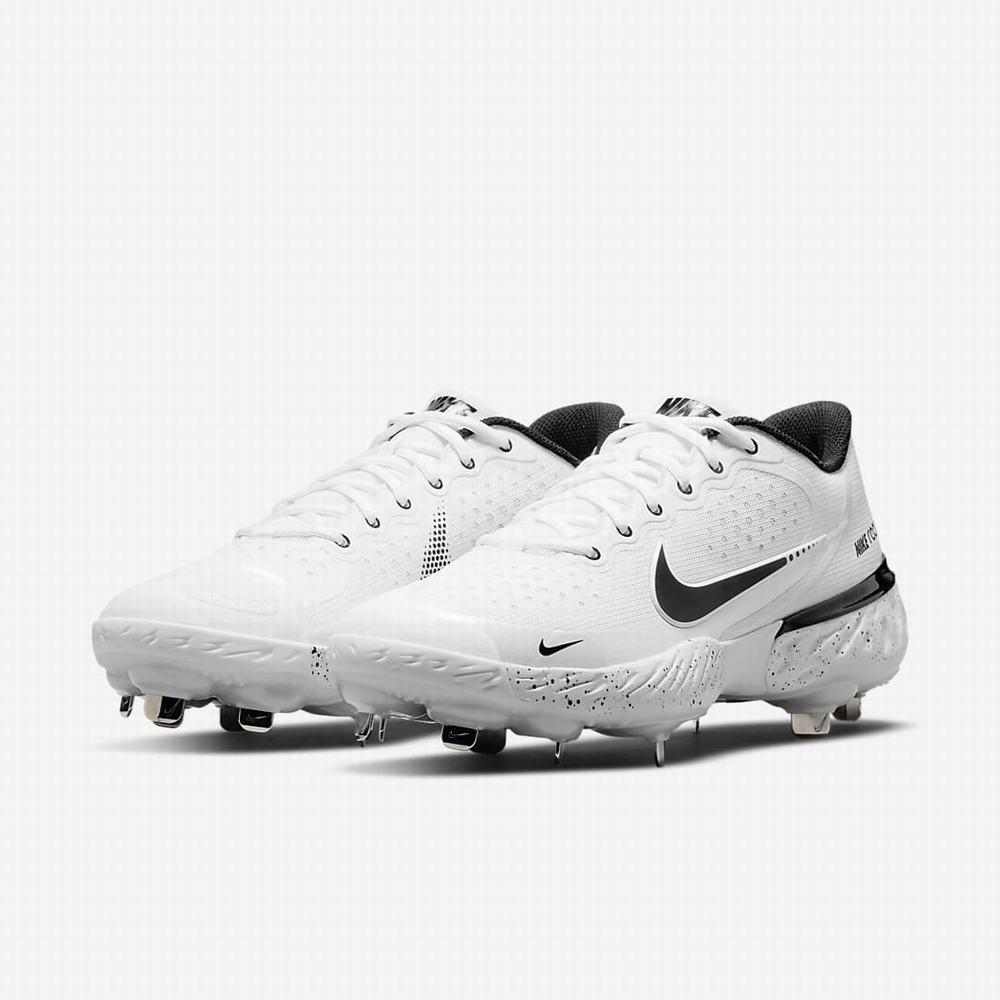 Baseballové Topanky Nike Alpha Huarache Elite 3 Low Panske Biele Siva Svetlo Červené Čierne | SK079264