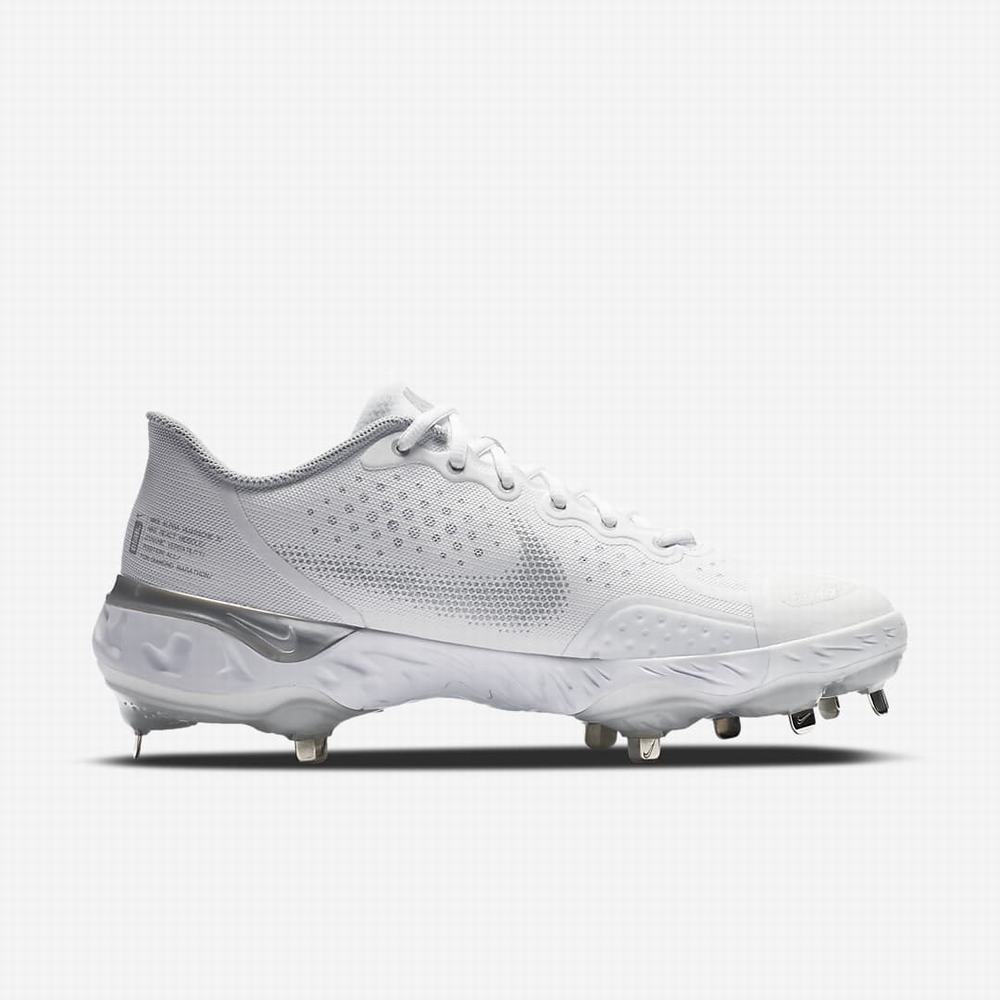 Baseballové Topanky Nike Alpha Huarache Elite 3 Low Panske Biele Zelene Svetlo Siva | SK371649