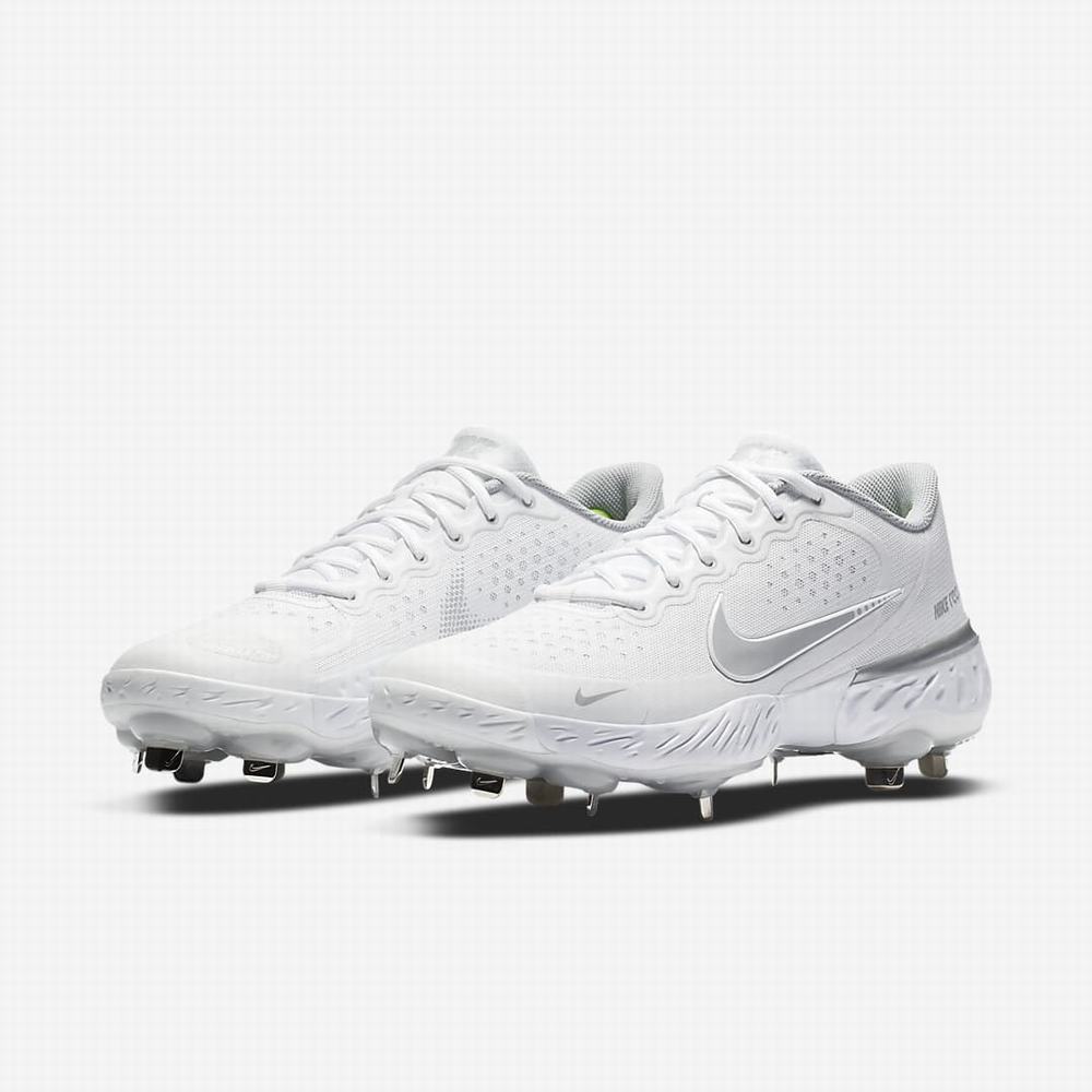 Baseballové Topanky Nike Alpha Huarache Elite 3 Low Panske Biele Zelene Svetlo Siva | SK371649