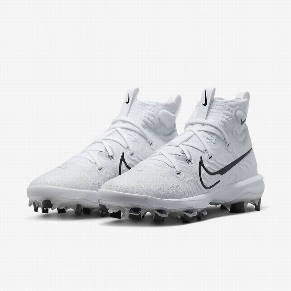 Baseballové Topanky Nike Alpha Huarache NXT MCS Panske Biele Siva Platina Čierne | SK956103