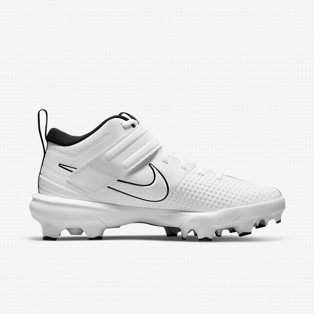 Baseballové Topanky Nike Force Trout 7 Pro MCS Panske Biele Tyrkysové Čierne | SK234871