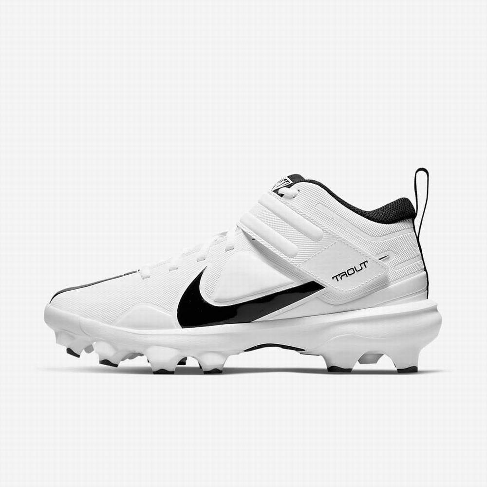 Baseballové Topanky Nike Force Trout 7 Pro MCS Panske Biele Tyrkysové Čierne | SK234871