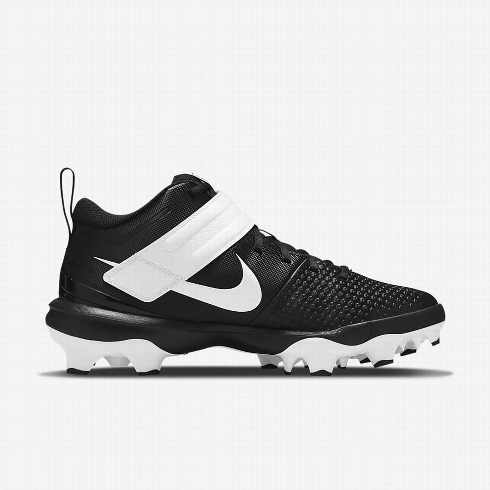 Baseballové Topanky Nike Force Trout 7 Pro MCS Panske Čierne Tyrkysové Biele | SK651347