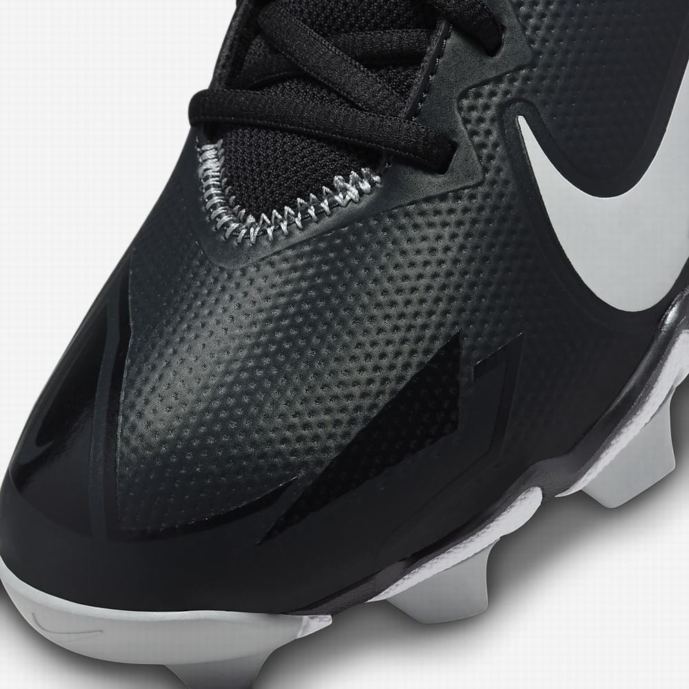 Baseballové Topanky Nike Force Trout 8 Keystone Panske Čierne Tmavo Siva Svetlo Siva Biele | SK286097