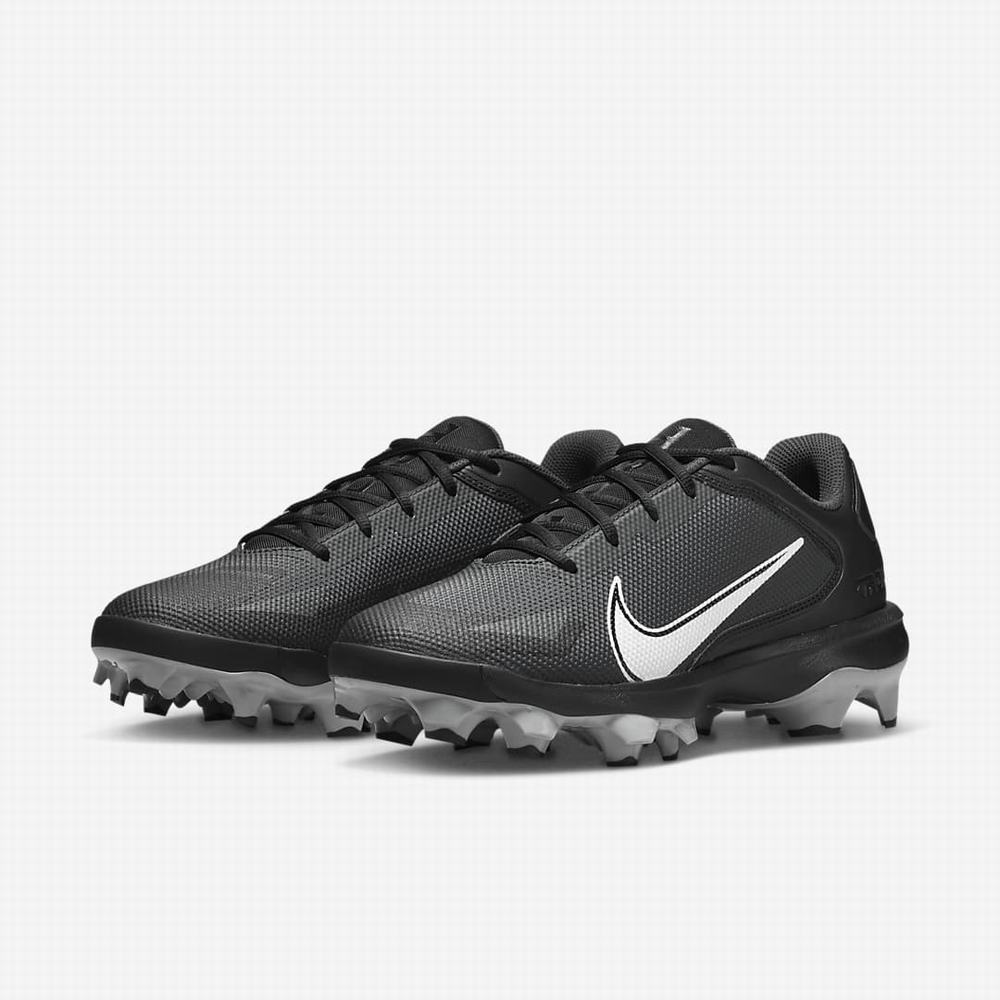 Baseballové Topanky Nike Force Trout 8 Pro MCS Panske Čierne Tmavo Siva Svetlo Siva Biele | SK613425