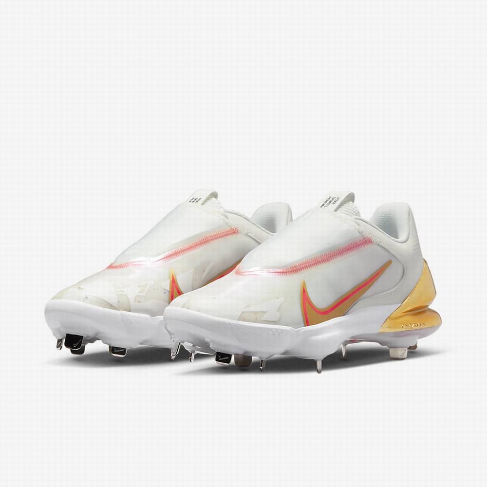 Baseballové Topanky Nike Force Zoom Trout 8 Pro Panske Biele Čierne Svetlo Červené | SK018476