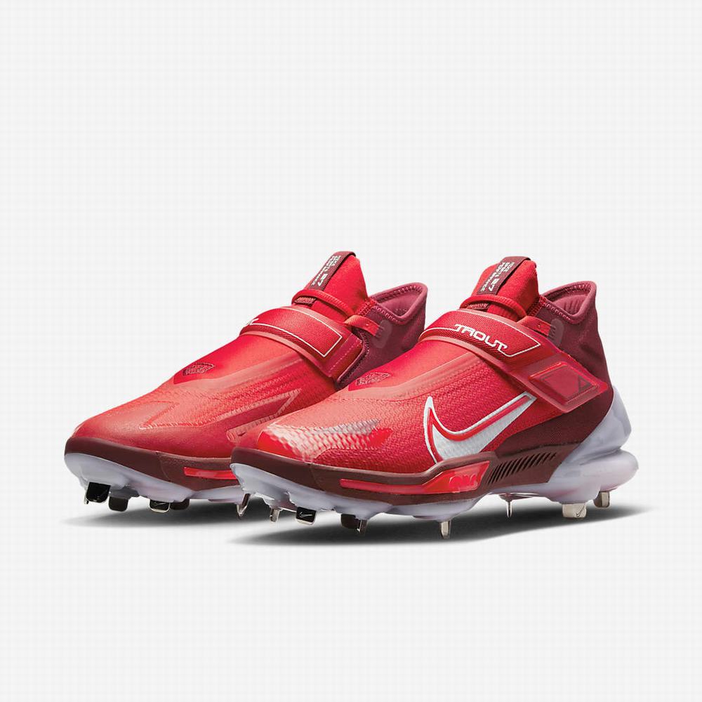 Baseballové Topanky Nike Force Zoom Trout 8 Elite Panske Červené Biele | SK213897