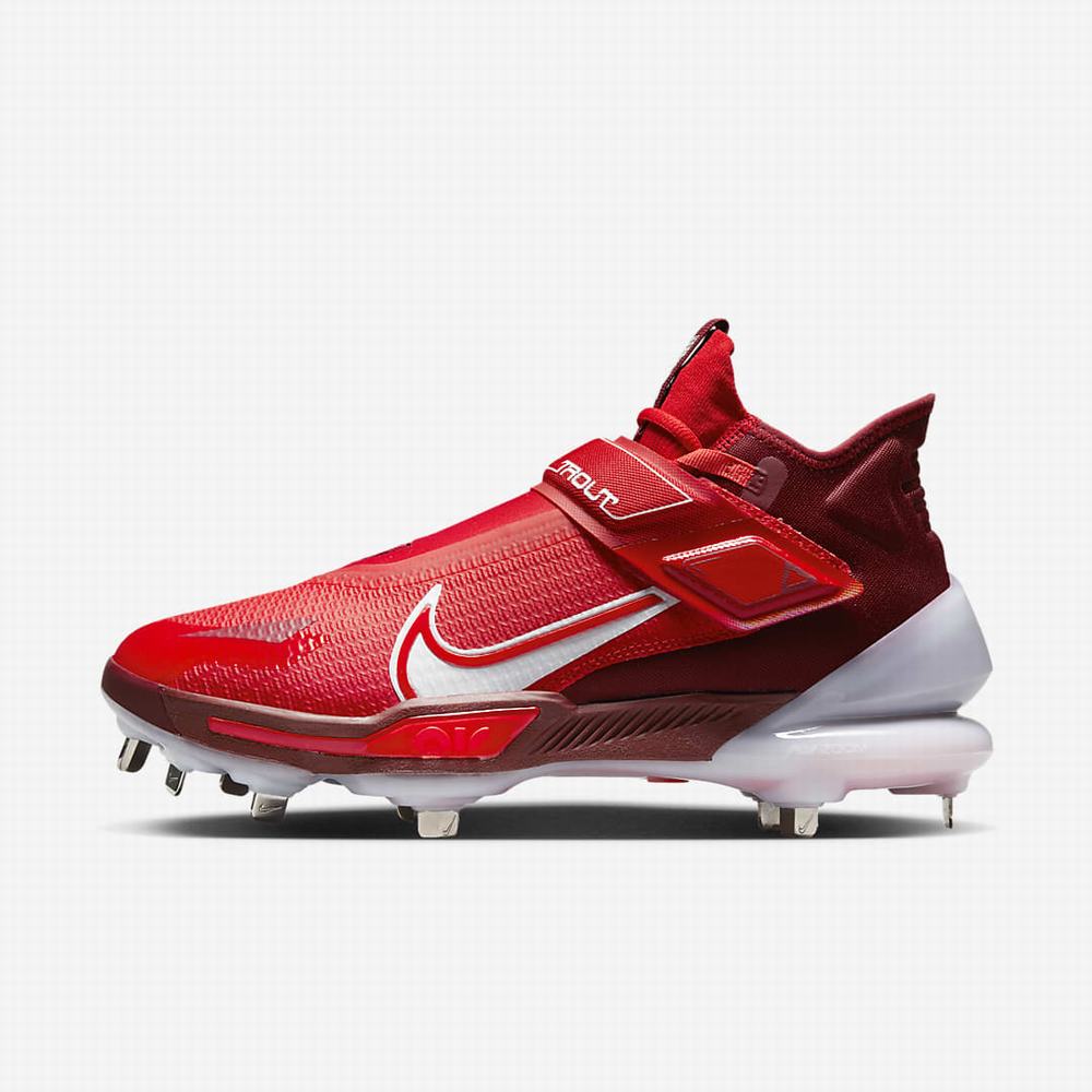 Baseballové Topanky Nike Force Zoom Trout 8 Elite Panske Červené Biele | SK213897