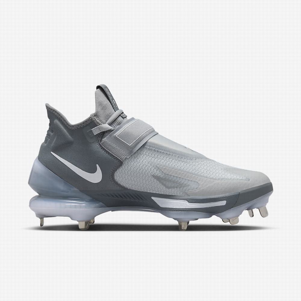 Baseballové Topanky Nike Force Zoom Trout 8 Elite Panske Siva Siva Platina Biele | SK438925