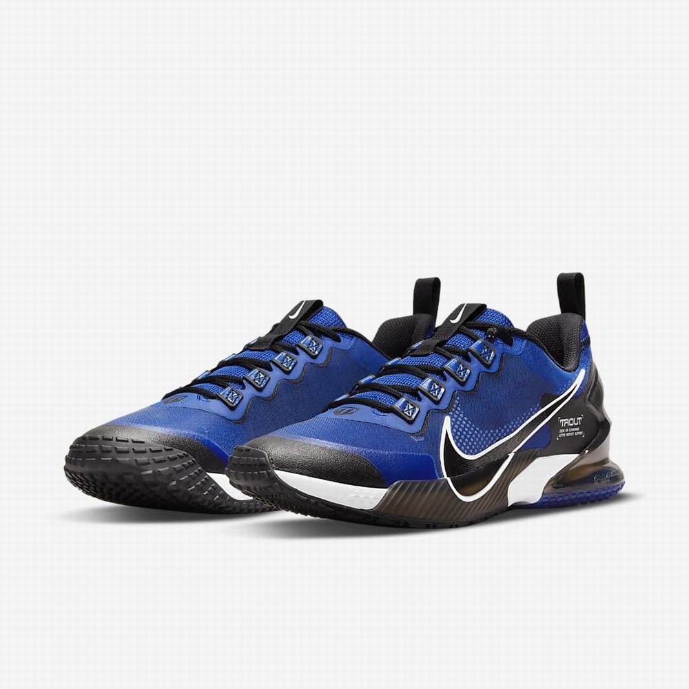 Baseballové Topanky Nike Force Zoom Trout LTD Turf Panske Kráľovská Modrá Biele Modre Čierne | SK768923