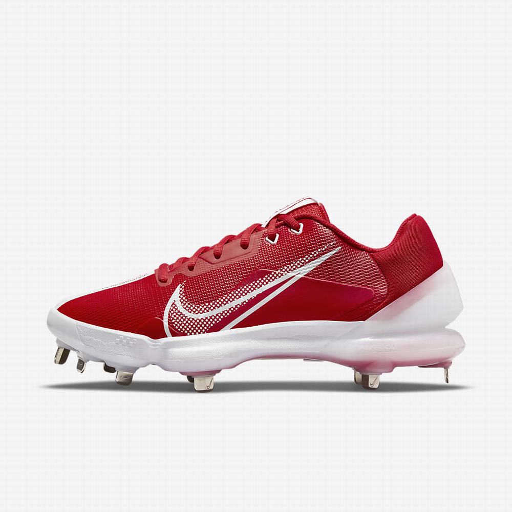 Baseballové Topanky Nike Force Zoom Trout 7 Pro Panske Červené Svetlo Červené Biele | SK845260