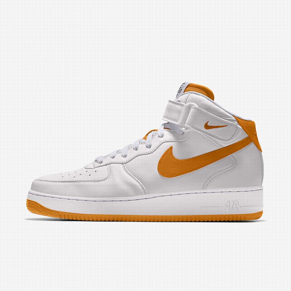 Basketbalove Tenisky Nike Air Force 1 Mid By You Panske Viacfarebný | SK713952