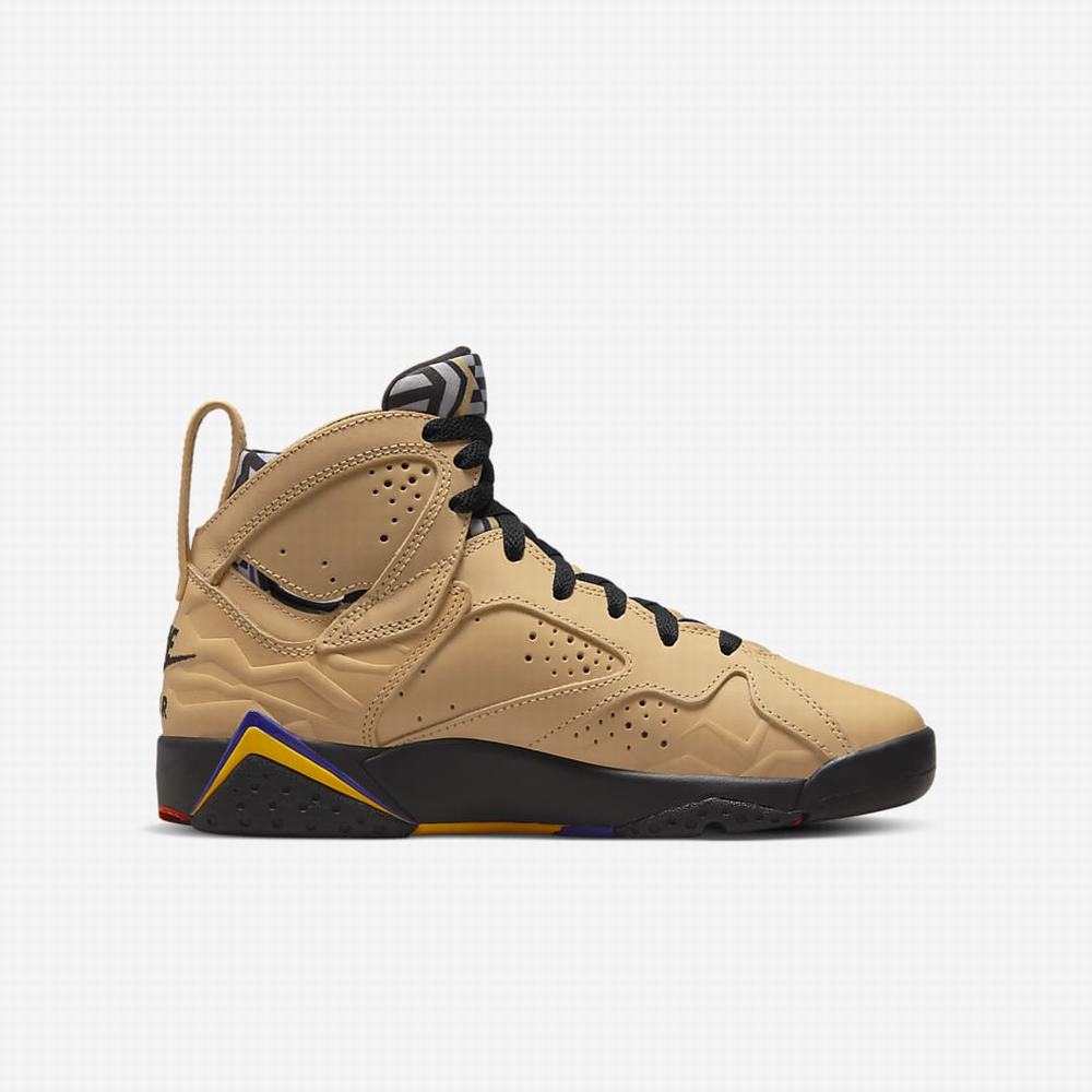 Basketbalove Tenisky Nike Air Jordan 7 Retro SE Detske Hnede Tmavo Čierne | SK067892