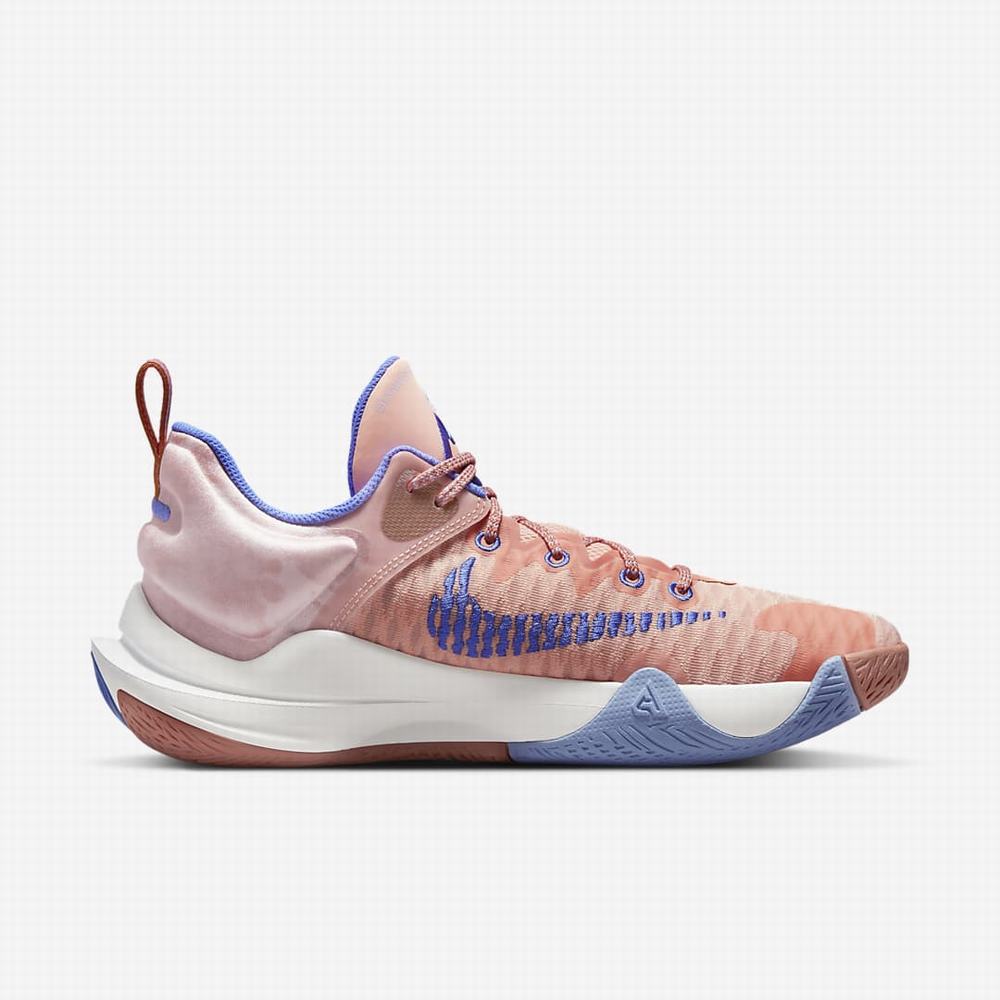 Basketbalove Tenisky Nike Giannis Immortality Panske Oranžové Modre | SK471825