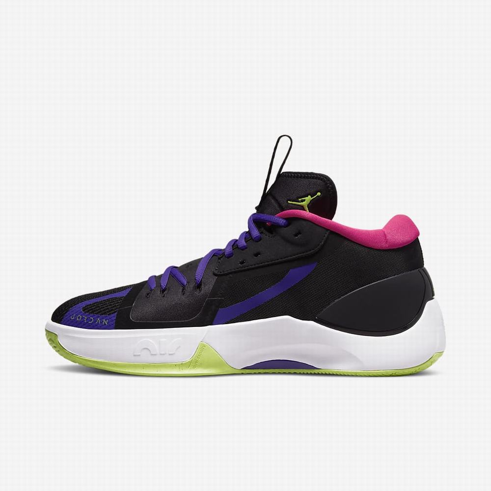 Basketbalove Tenisky Nike Jordan Zoom Separate Panske Čierne Nachový Ruzove | SK413672