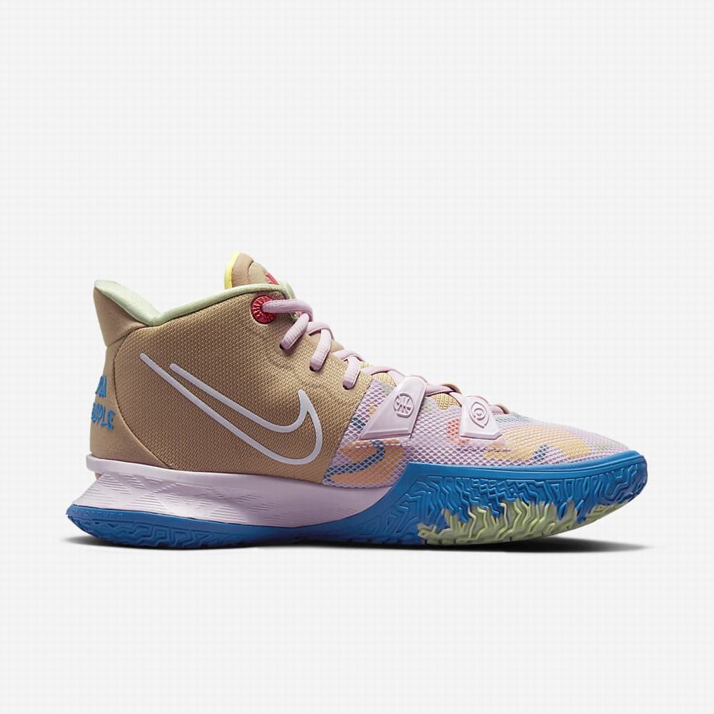 Basketbalove Tenisky Nike Kyrie 7 Damske Ruzove Oranžové Biele | SK869374