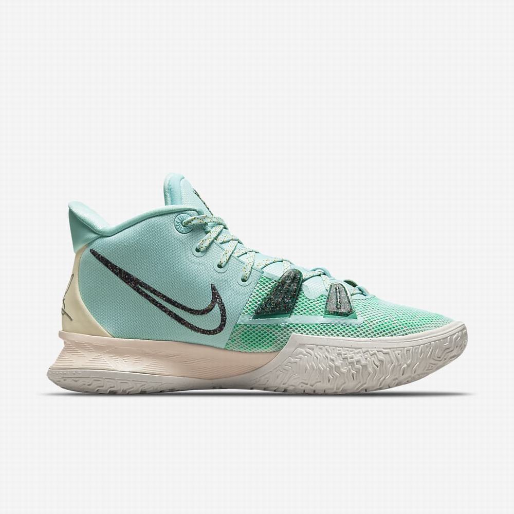 Basketbalove Tenisky Nike Kyrie 7 Panske Hnede Zelene Tmavo Siva | SK965748