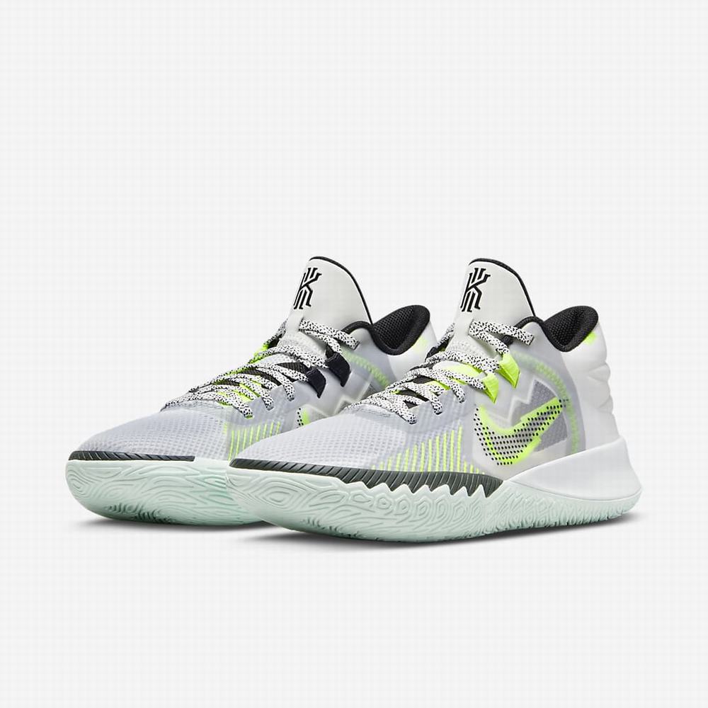 Basketbalove Tenisky Nike Kyrie Flytrap 5 Damske Biele Zelene Čierne | SK524716