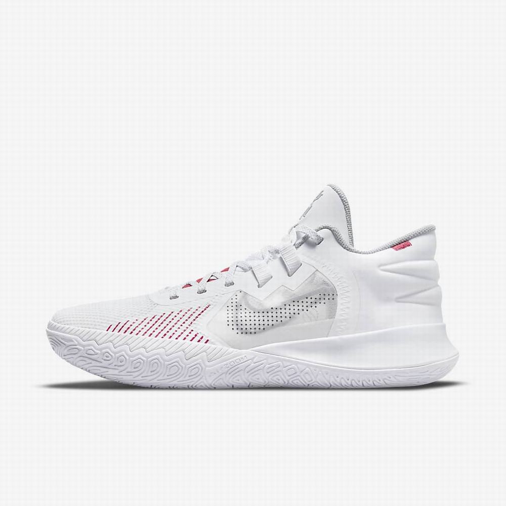 Basketbalove Tenisky Nike Kyrie Flytrap 5 Panske Biele Červené Čierne Siva | SK796831