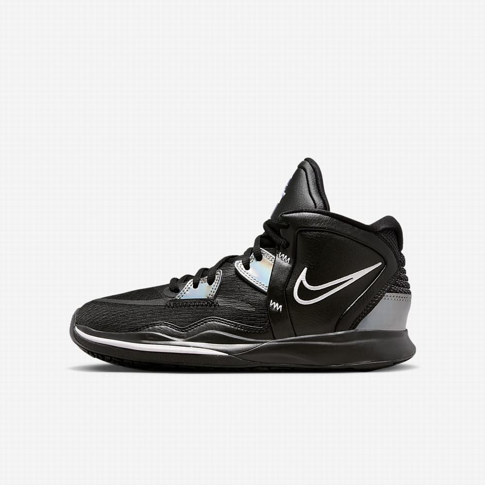 Basketbalove Tenisky Nike Kyrie Infinity Detske Čierne Nachový Metal Strieborne | SK638420