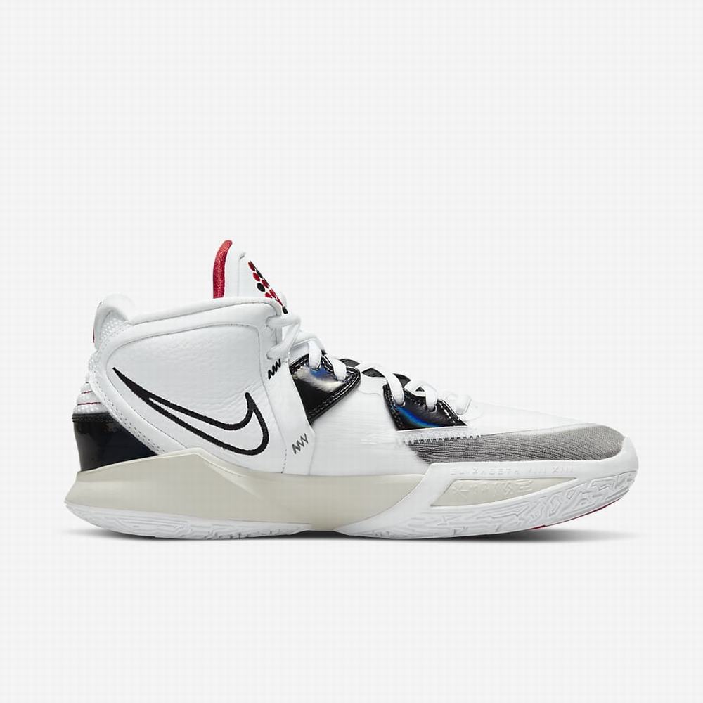 Basketbalove Tenisky Nike Kyrie Infinity Panske Biele Červené Čierne | SK681290