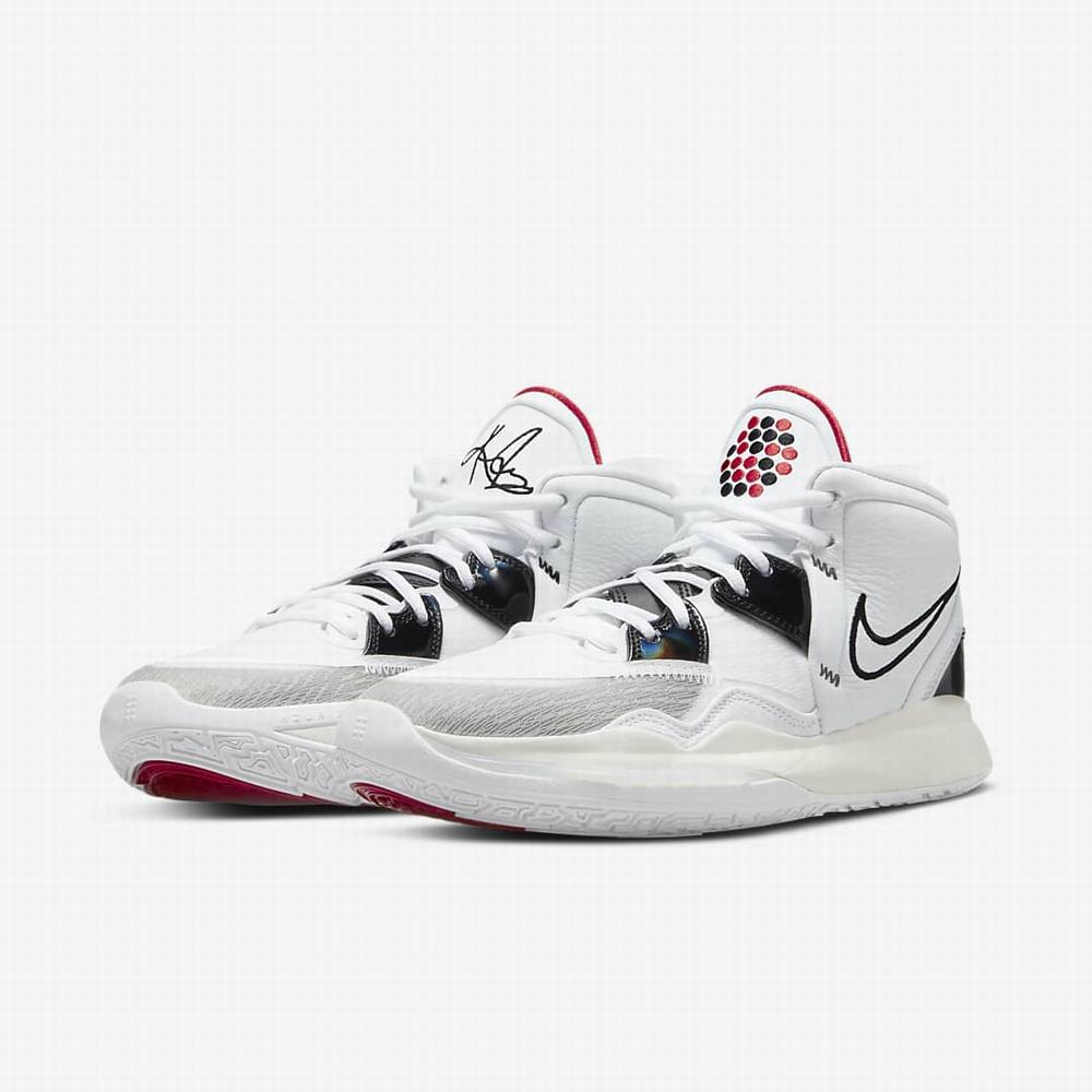 Basketbalove Tenisky Nike Kyrie Infinity Panske Biele Červené Čierne | SK681290