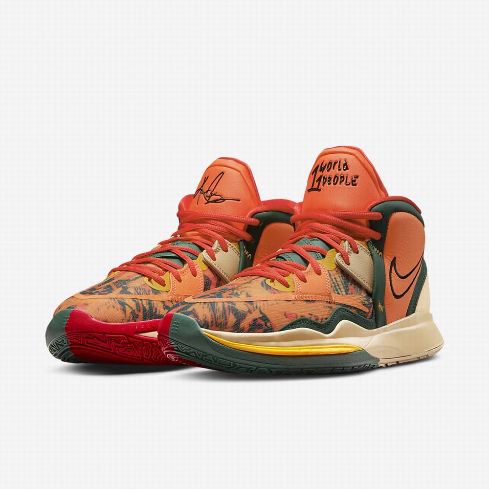 Basketbalove Tenisky Nike Kyrie Infinity Damske Oranžové Zelene Čierne | SK685192