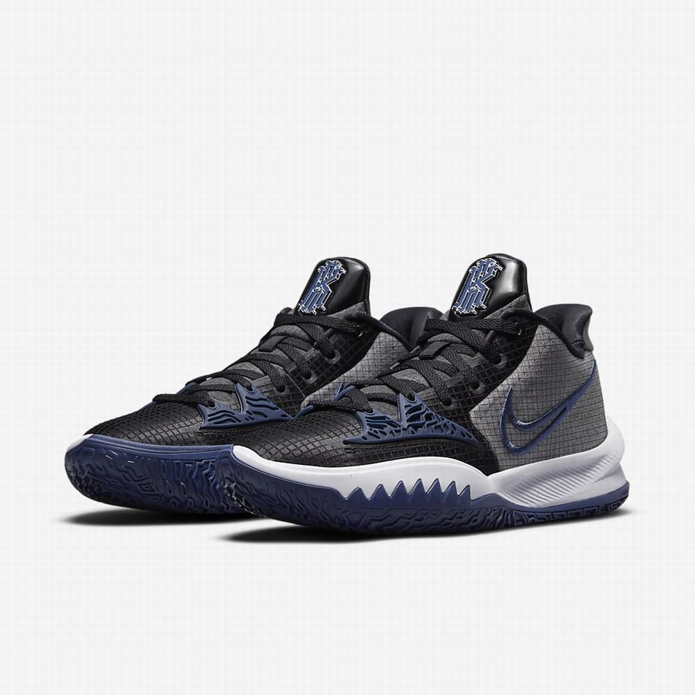 Basketbalove Tenisky Nike Kyrie Low 4 (Team) Damske Čierne Námornícka Modrá Biele | SK872105