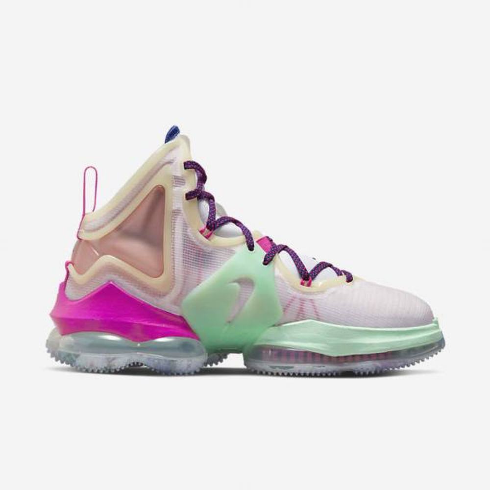 Basketbalove Tenisky Nike LeBron 19 Panske Modre Svetlo Zelene Biele | SK172590