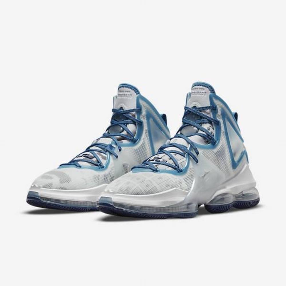 Basketbalove Tenisky Nike LeBron 19 Panske Biele Modre | SK460213