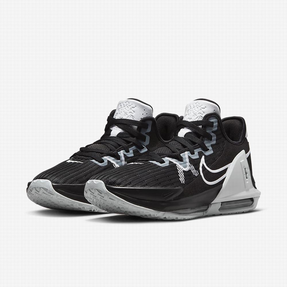 Basketbalove Tenisky Nike LeBron Witness 6 (Team) Damske Čierne Biele | SK048965