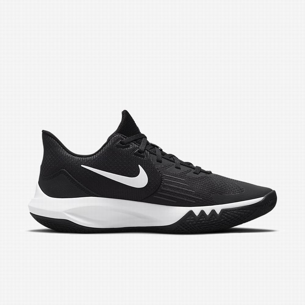 Basketbalove Tenisky Nike Precision 5 Damske Čierne Tmavo Siva Biele | SK706548