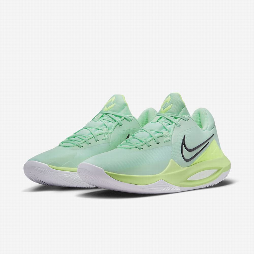 Basketbalove Tenisky Nike Precision 6 Damske Mätové Zelene Biele Nachový | SK896017