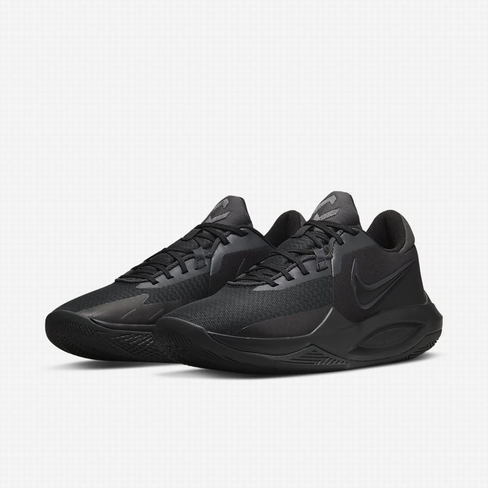 Basketbalove Tenisky Nike Precision 6 Damske Čierne Tmavo Siva | SK985743