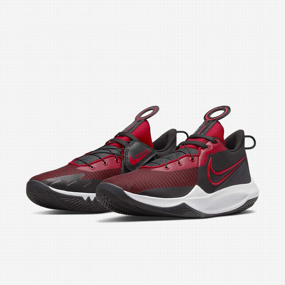 Basketbalove Tenisky Nike Precision 6 FlyEase Panske Čierne Červené | SK109675