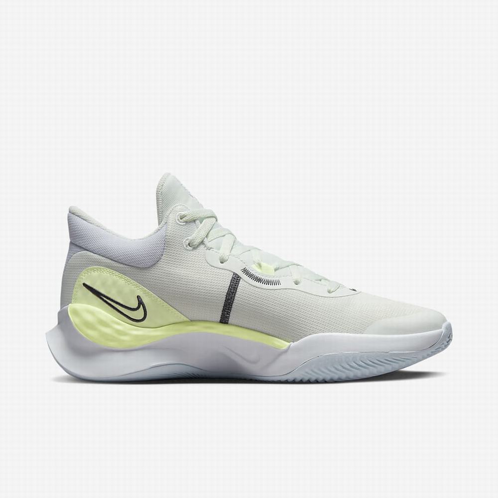 Basketbalove Tenisky Nike Renew Elevate 3 Panske Biele Platina Čierne | SK057324