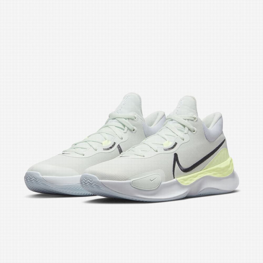 Basketbalove Tenisky Nike Renew Elevate 3 Damske Zelene Siva Nachový | SK803417