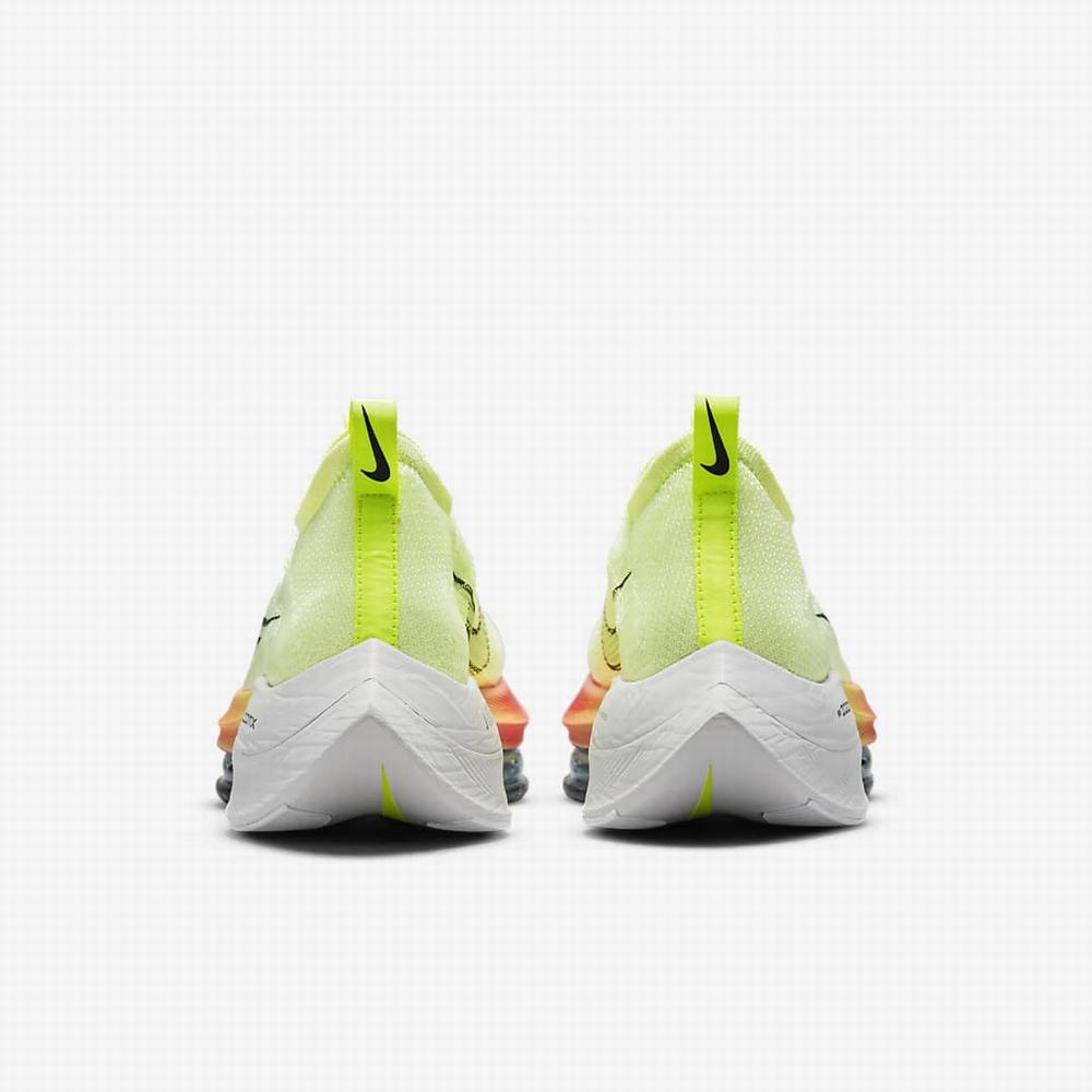 Bezecke Topanky Nike Air Zoom Alphafly NEXT% Flyknit Panske Zelene Oranžové Tyrkysové Čierne | SK073815