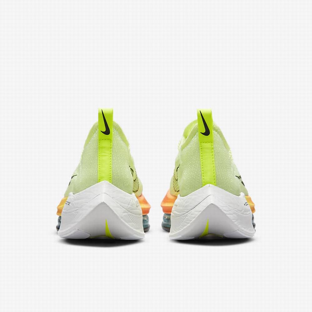 Bezecke Topanky Nike Air Zoom Alphafly NEXT% Flyknit Damske Zelene Oranžové Tyrkysové Čierne | SK529346