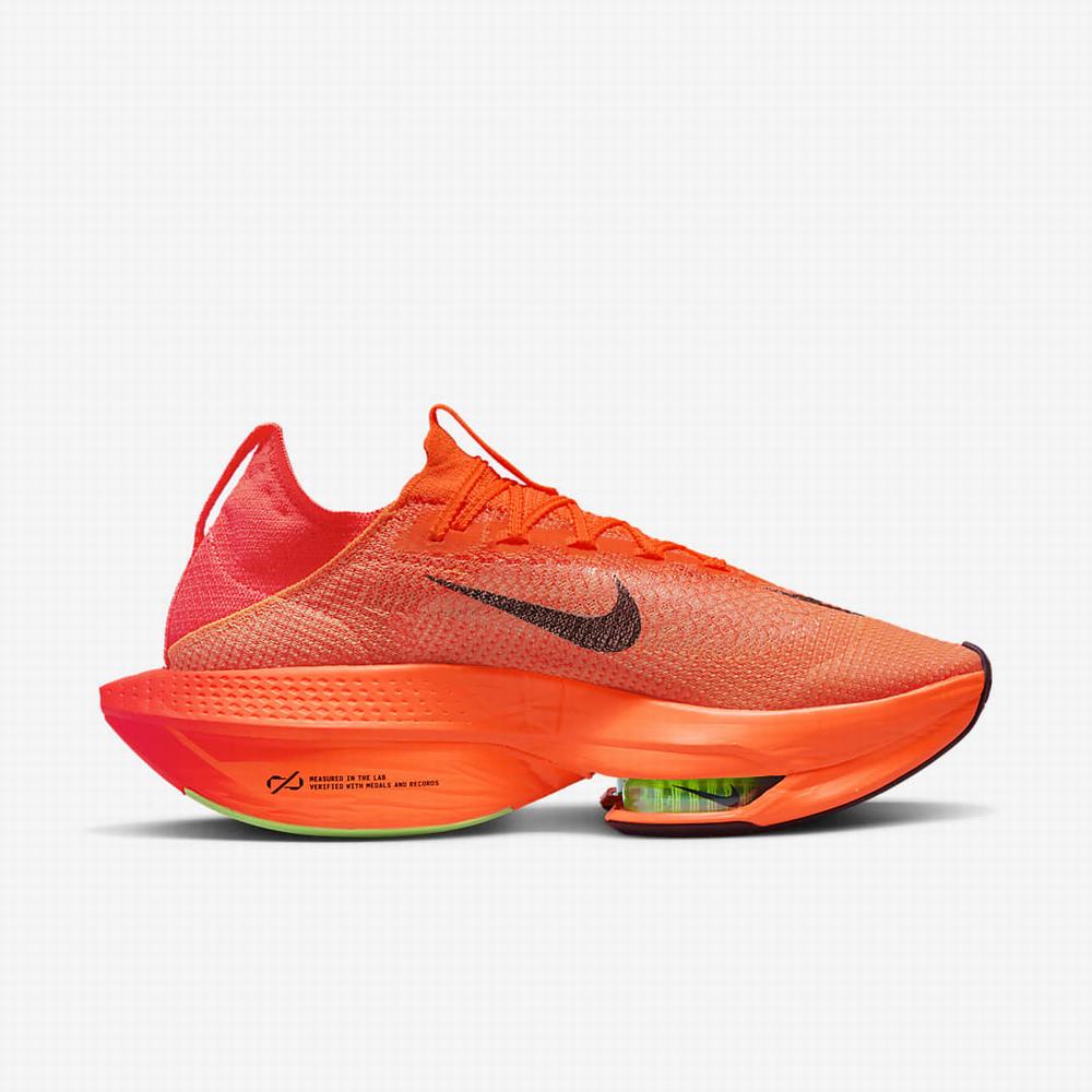 Bezecke Topanky Nike Air Zoom Alphafly NEXT% 2 Panske Oranžové Svetlo Červené Zelene Čierne | SK843659