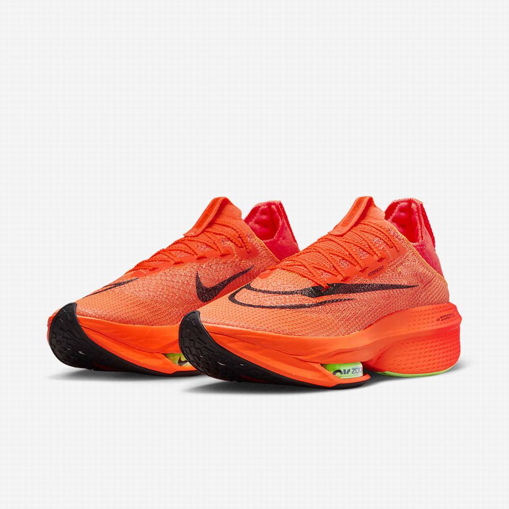 Bezecke Topanky Nike Air Zoom Alphafly NEXT% 2 Panske Oranžové Svetlo Červené Zelene Čierne | SK843659