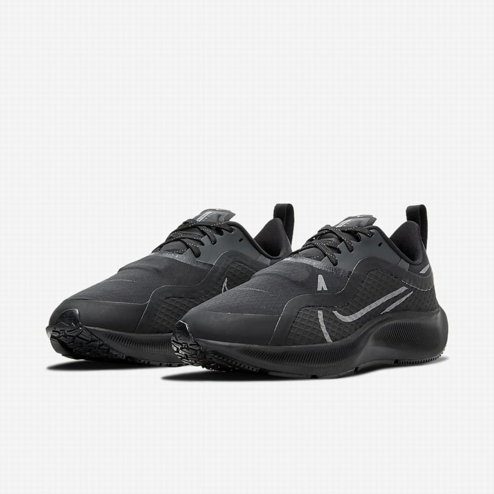 Bezecke Topanky Nike Air Zoom Pegasus 37 Shield Damske Čierne Tmavo Siva | SK637540