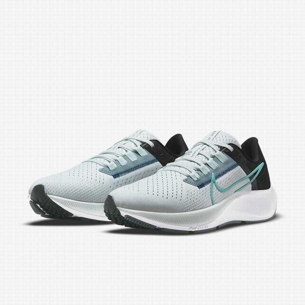 Bezecke Topanky Nike Air Zoom Pegasus 38 Damske Svetlo Tyrkysové Siva Čierne Modre Svetlomodrá Tyrkysové | SK124937