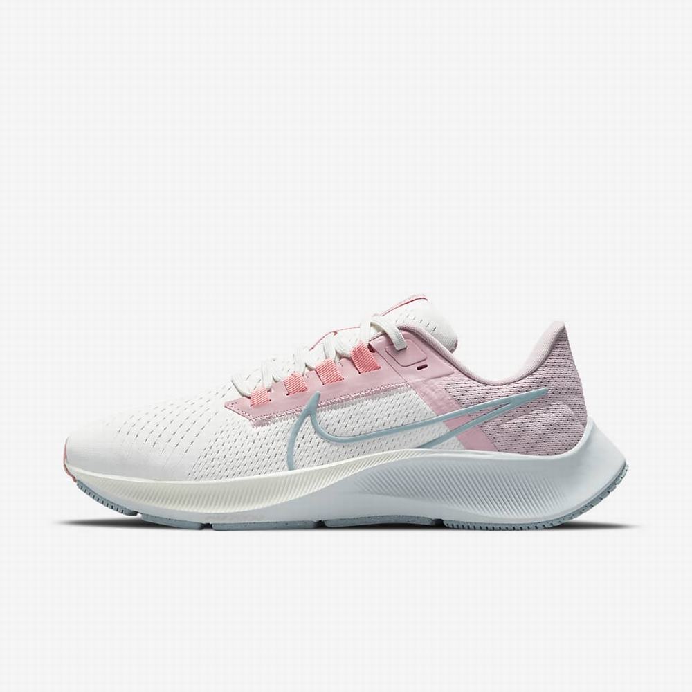 Bezecke Topanky Nike Air Zoom Pegasus 38 Damske Béžové Ruzove Červené | SK685129