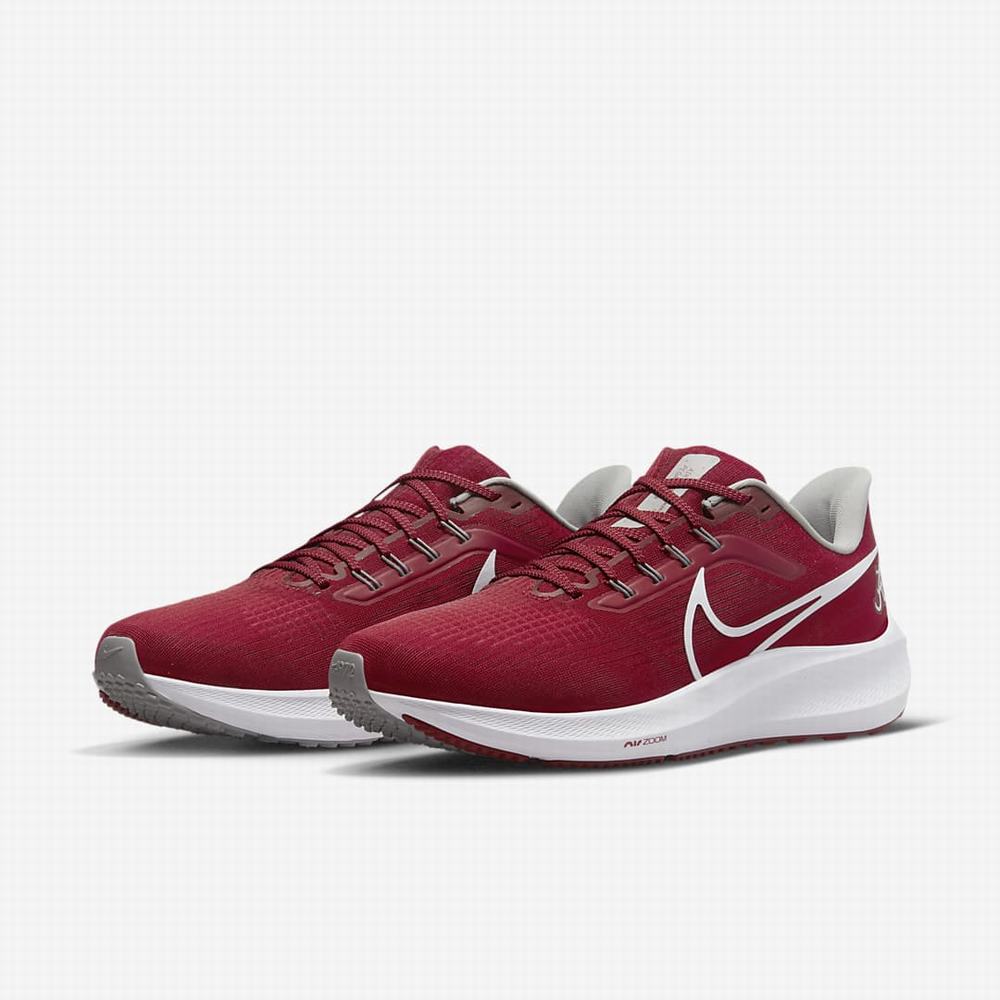 Bezecke Topanky Nike Air Zoom Pegasus 39 (Alabama) Panske Červené Biele | SK052367