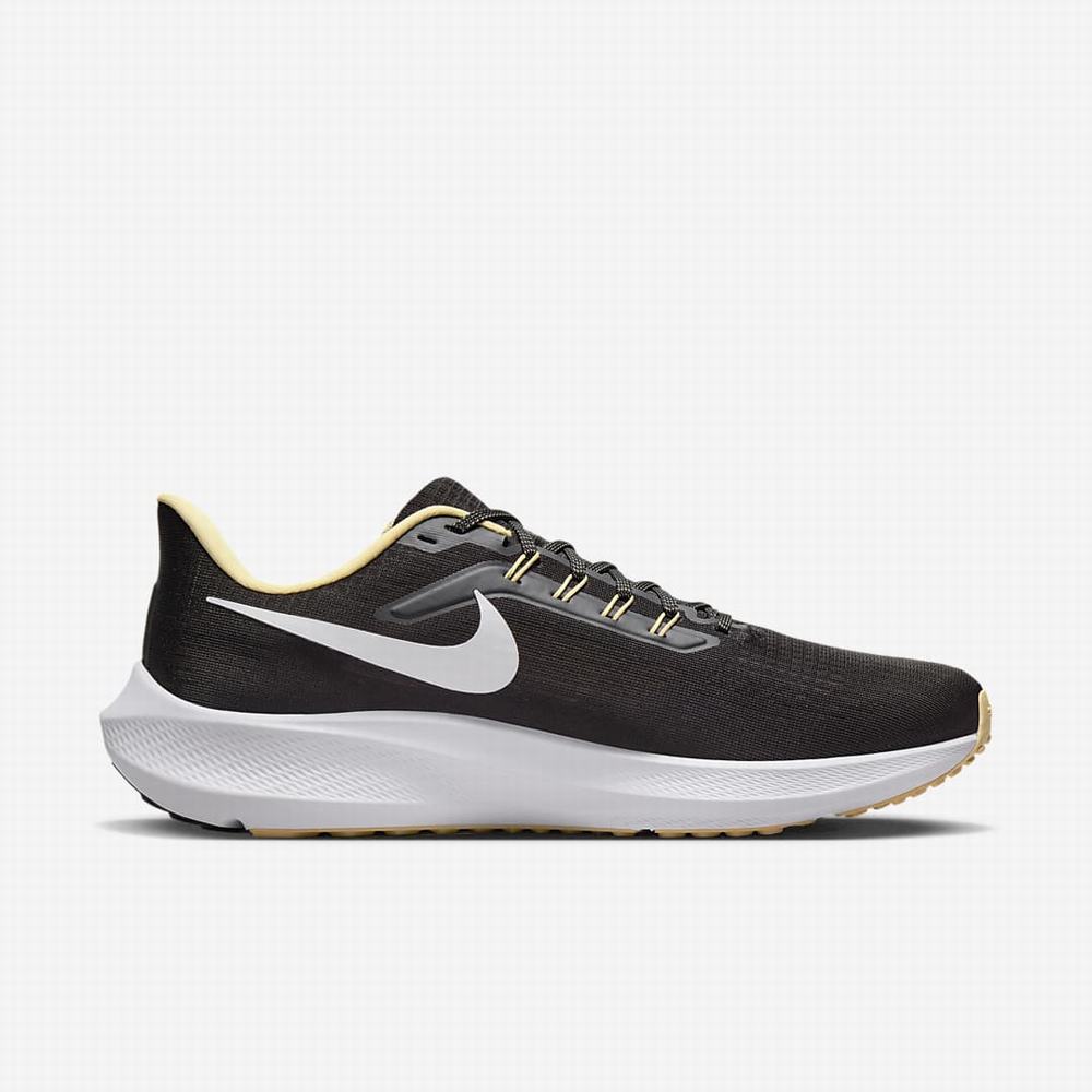 Bezecke Topanky Nike Air Zoom Pegasus 39 (NFL New Orleans Saints) Panske Čierne Zlate Biele | SK057349